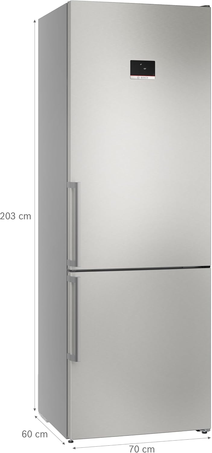 Bosch KGN49AIBT Kühl-Gefrier-Kombination – Aufbau und Nutzung