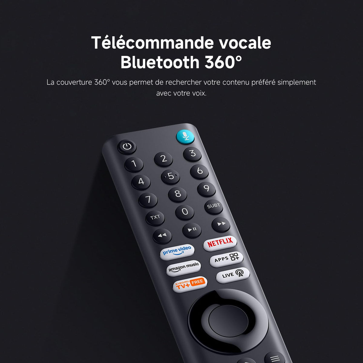 Xiaomi TV F 65 inch 4K smart tv, Alexa-spraakbediening in gebruik