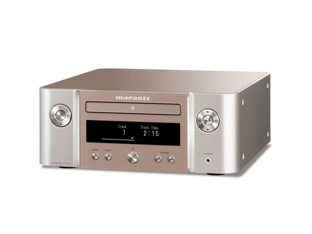 Marantz Melody X M-CR612 – zijaanzicht metalen behuizing