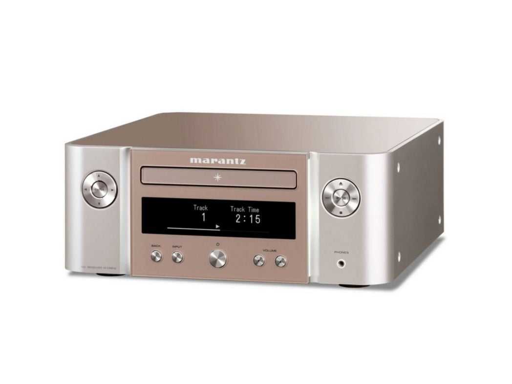 Marantz Melody X M-CR612 – zijaanzicht metalen behuizing