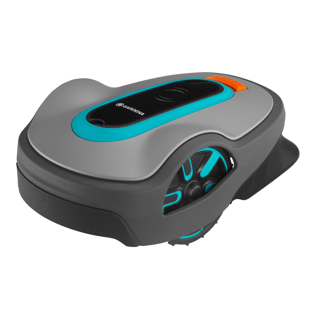 Gardena SILENO minimo robotmaaier, grijze robotmaaier op het gazon (beeld 43)
