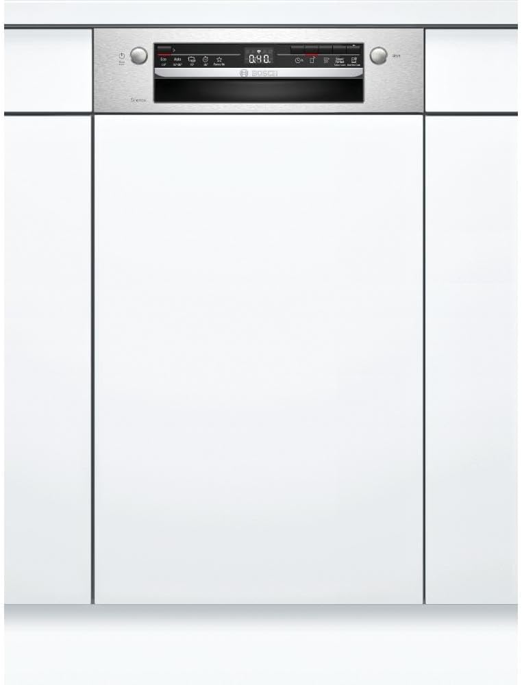 Bosch SPV2IKX10E Serie 2 vollintegrierter Geschirrspüler, 45 cm, AquaStop, Weiß