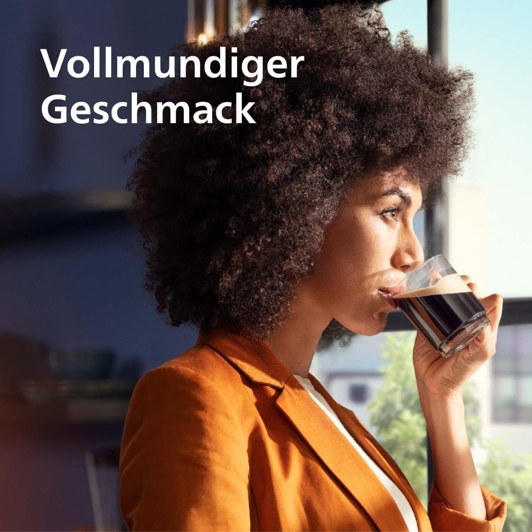 Produktbild: Philips Serie 5400 Kaffeevollautomat - Genießen Sie 12 Geträ – Seitenansicht