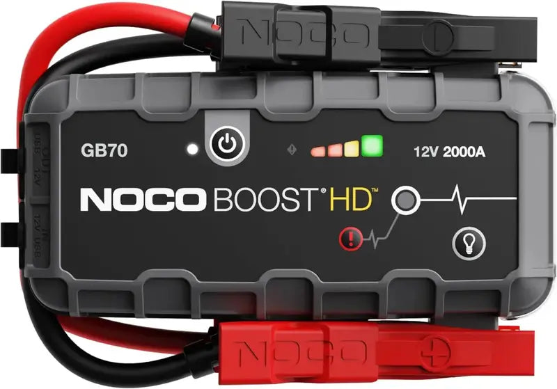 NOCO GB50 UltraSafe lithium accubooster, zwart-rood