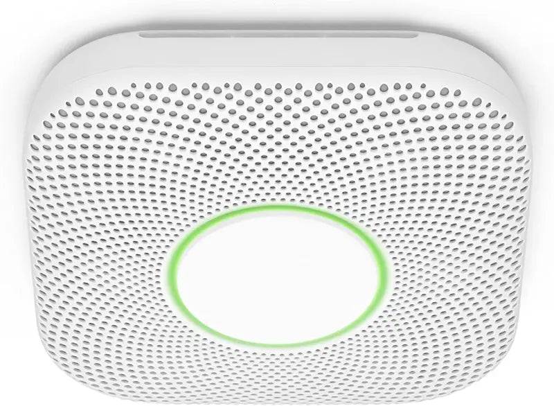 Nest Protect combimelder – plafondmontage in een woonkamer