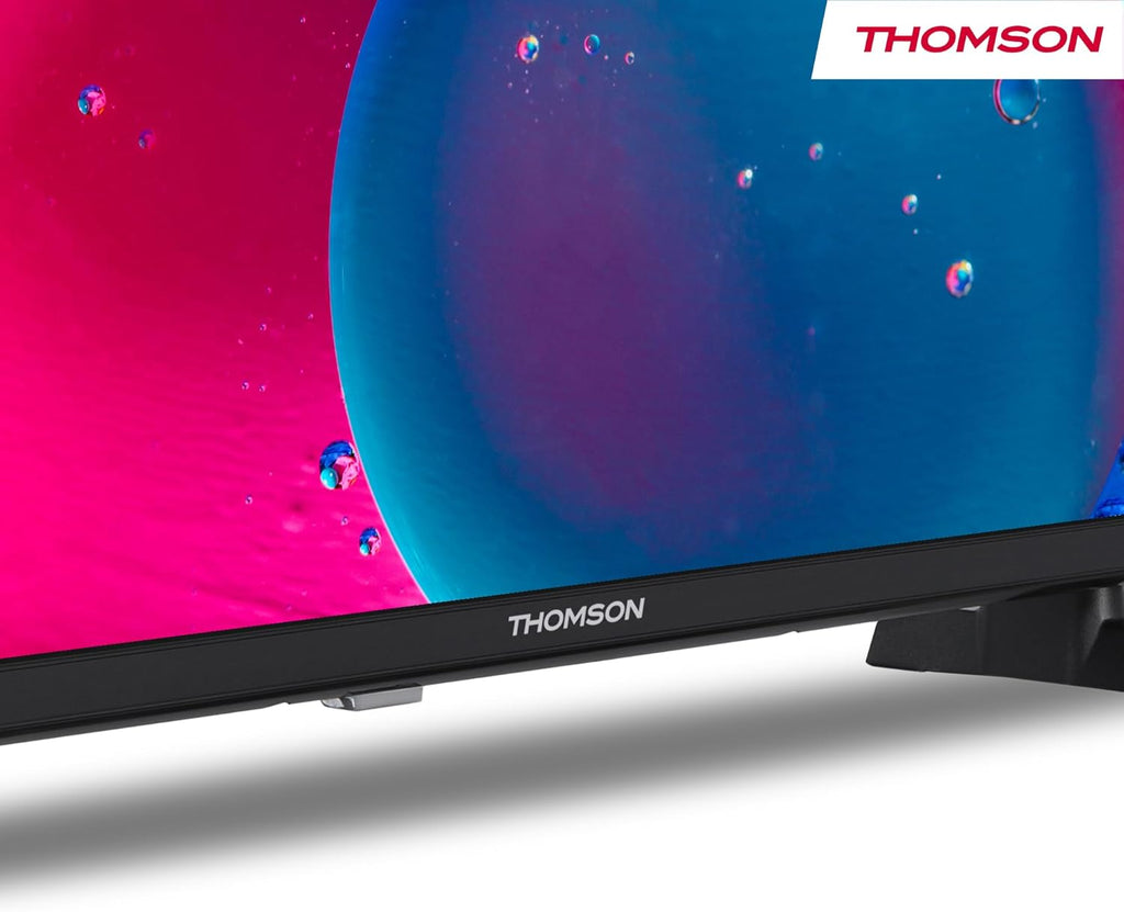 THOMSON 32 Pouces (82 cm) HD LED Fire TV mit Alexa-Sprachsteuerung  AirPlay  Triple Tuner(Cable-Satellite-Antenne)  Bluetooth 5.0  HDMI  USB-Anschlüsse  AV in  CI  USB – 32HF2S34