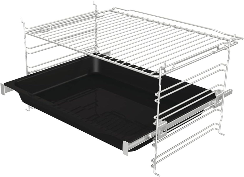 Hisense BI62216AX Four multifonction ventilé, cavité XXL 77L, nettoyage eau Clean, 13 fonctions de cuisson, fonction pizza 300 °C, cuisson AirFry, écran LED, commande tactile, préchauffage rapide