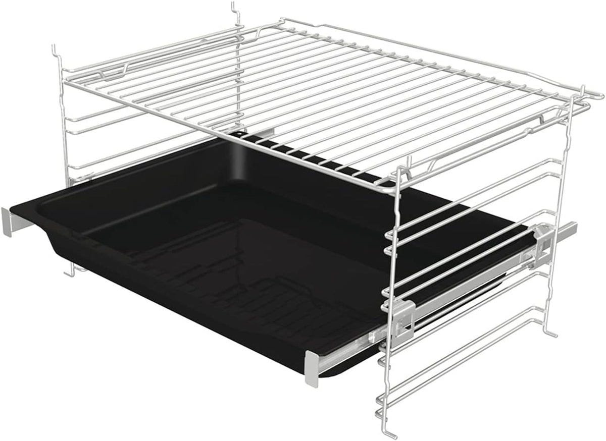 Hisense BI62216AX Four multifonction ventilé, cavité XXL 77L, nettoyage eau Clean, 13 fonctions de cuisson, fonction pizza 300 °C, cuisson AirFry, écran LED, commande tactile, préchauffage rapide
