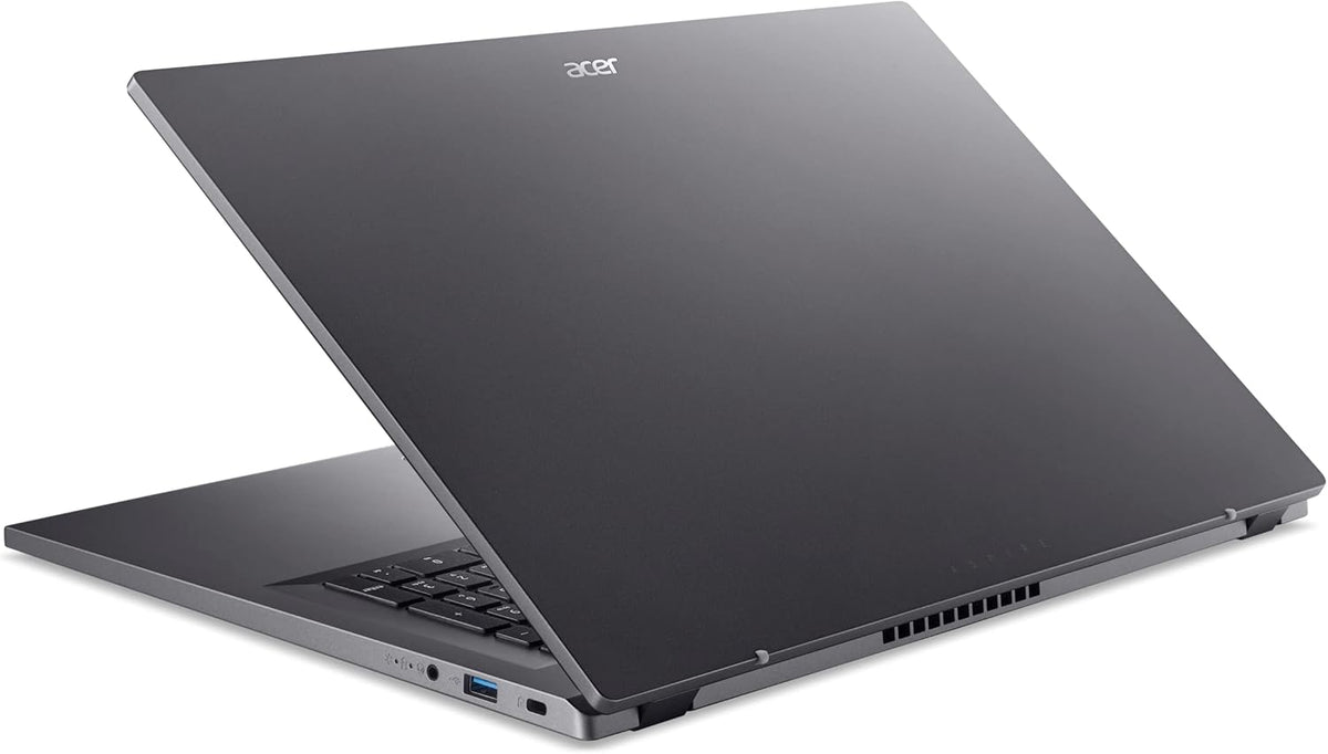 Acer Aspire 3 A317-55P-C8DB  Ordinateur Portable 17.3" Full HD IPS  PC Portable (Intel Processeur Celeron N100  Ram 4Go  SSD 128Go  Intel UHD Graphics  Windows 11 Famille) Clavier AZERTY  Laptop Gris