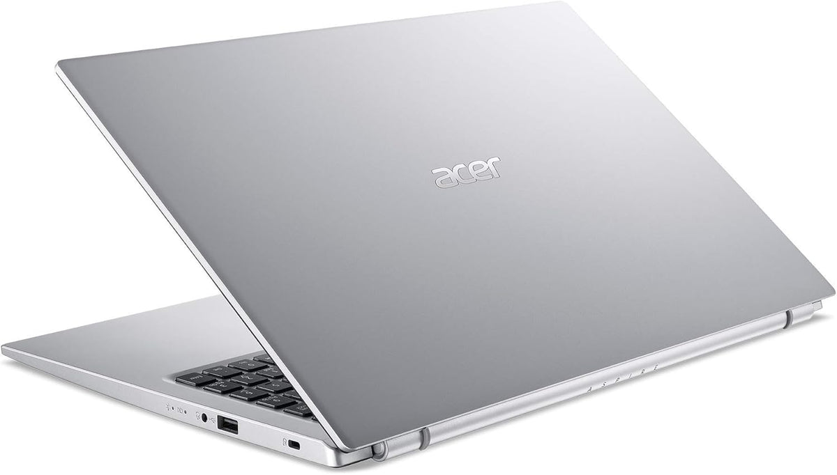 Acer Aspire 1 A115-32-C3AK Ordinateur Portable 15 6'' Full HD (Intel Celeron N4500  RAM 4 Go  128 Go eMMC  Intel UHD Graphics  Windows 11)  Clavier AZERTY  Gris  Microsoft 365 Personnel 12 Mois Inclus