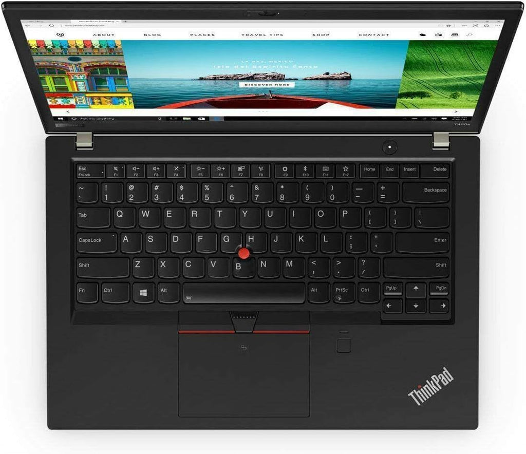 Lenovo ThinkPad T480s Ordinateur portable professionnel  14" FHD (1920 x 1080)  Intel Core i7-8650U jusqu'à 4 2 GHz  RAM DDR4 16 Go  SSD 512 Go  CAM  Bluetooth  Windows 11 Pro (renouvelé)