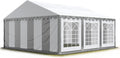 TOOLPORT 3x6 m Tente de réception/Barnum Gris-Blanc Toile de Haute qualité PVC 700 N
