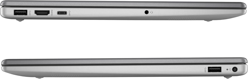 HP 15-fd0004sf Ordinateur Portable 15 6" FHD  PC Portable (Intel Core i3-N305  RAM 8 Go  SSD 512 Go  Intel UHD Graphics  Windows 11)  Laptop Argent  Clavier AZERTY