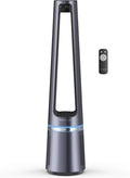 Rowenta Eclipse 2-en-1 Ventilateur purificateur, Ventile et filtre l’air, Particules fines, 32 dB (A), Puissant, Oscillation, 12 vitesses, Minuteur, Départ différé QU5030F0