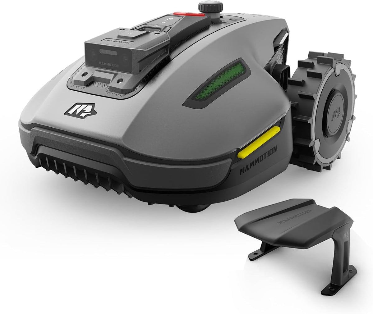 MAMMOTION YUKA Mini 700 Robot Tondeuse sans Fil Périphérique, NetRTK+Vision, Aucune Antenne RTK Requise, Recommandé 700 m2, Pente à 50%, Cartographie Automatique, avec Module 4G