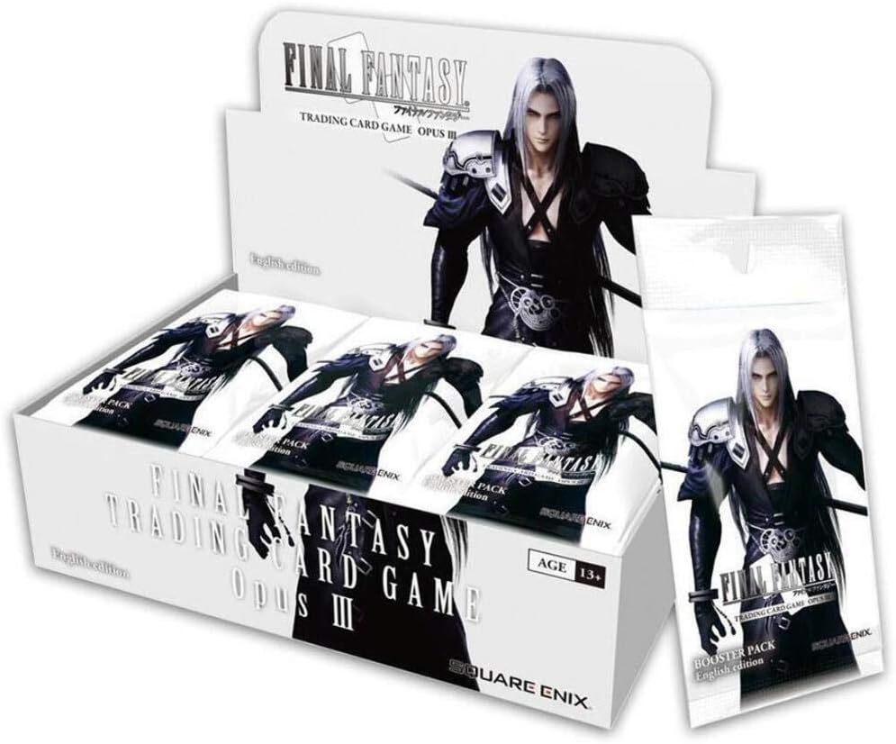 Final Fantasy Opus 3 III - Jeu de Cartes à Collectionner Booster  bo?te de présentation