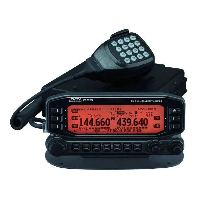 Yaesu TM-D710GA dual-band mobiele amateur radio met bedieningspaneel