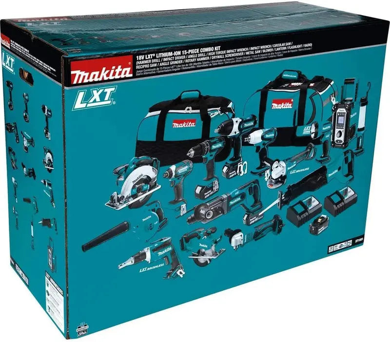 Makita XT1501 18V accuset – detail van een onderdeel