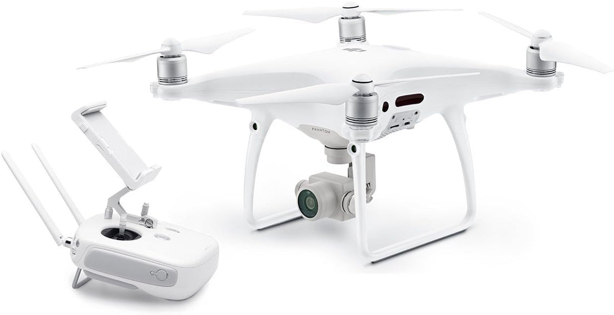 DJI Phantom 4 Pro witte quadcopterdrone met 4K-camera en 5 optische sensoren