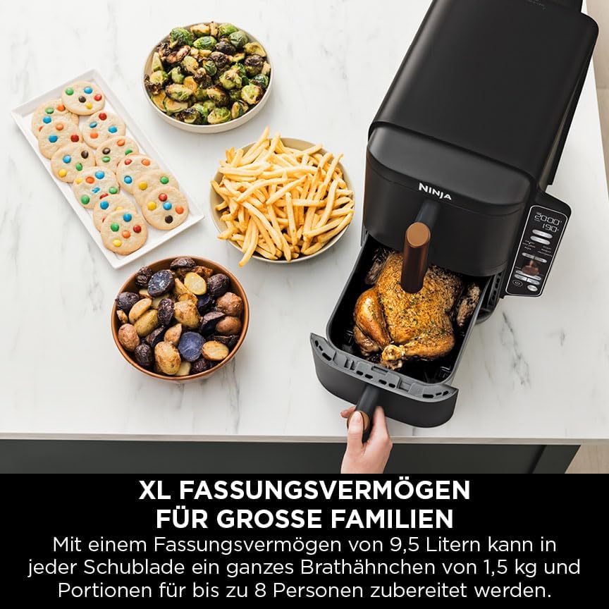 Bedienpanel mit 6 Kochfunktionen