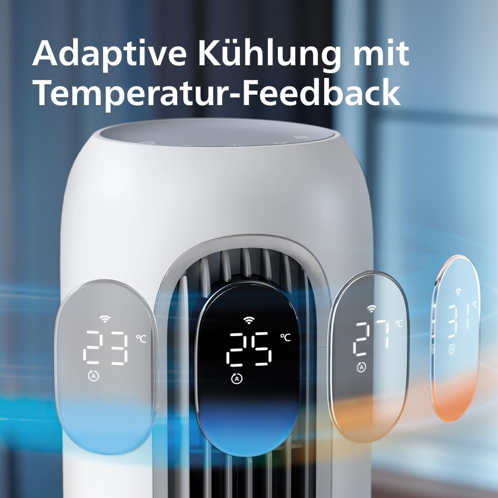 Produktbild: Philips Smarter Turmventilator 7000 Series – 8 – Seitenansicht