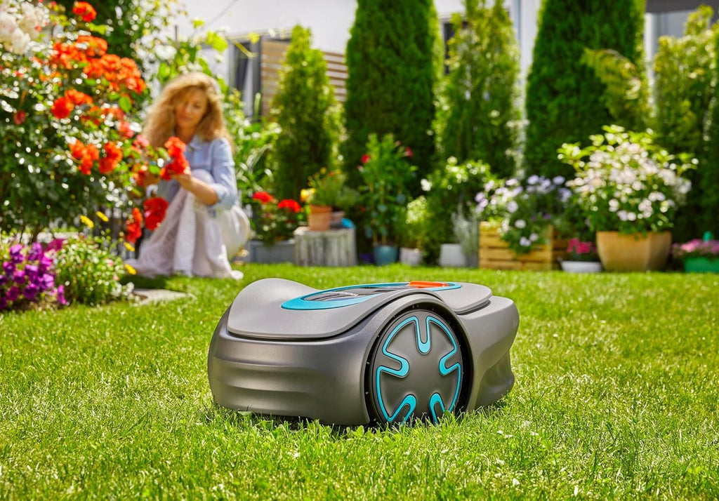 Gardena SILENO minimo robotmaaier, bovenkant van de maaier