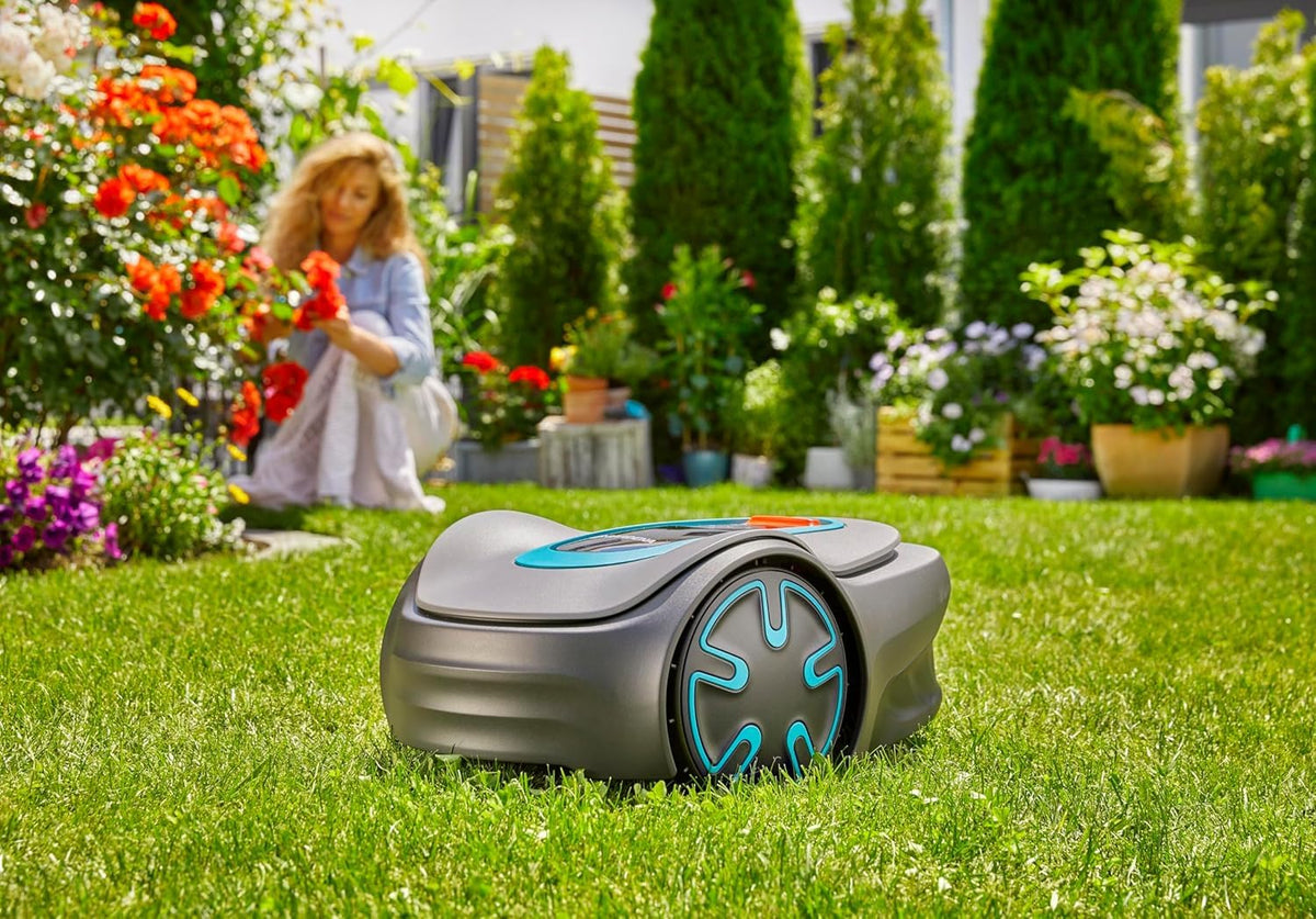 Gardena SILENO minimo robotmaaier, bovenkant van de maaier