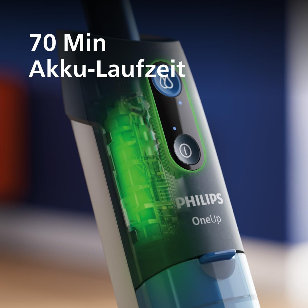Philips OneUp 5000 Serie Elektrischer Wischmopp - 2X saubere – Nahaufnahme 7/8