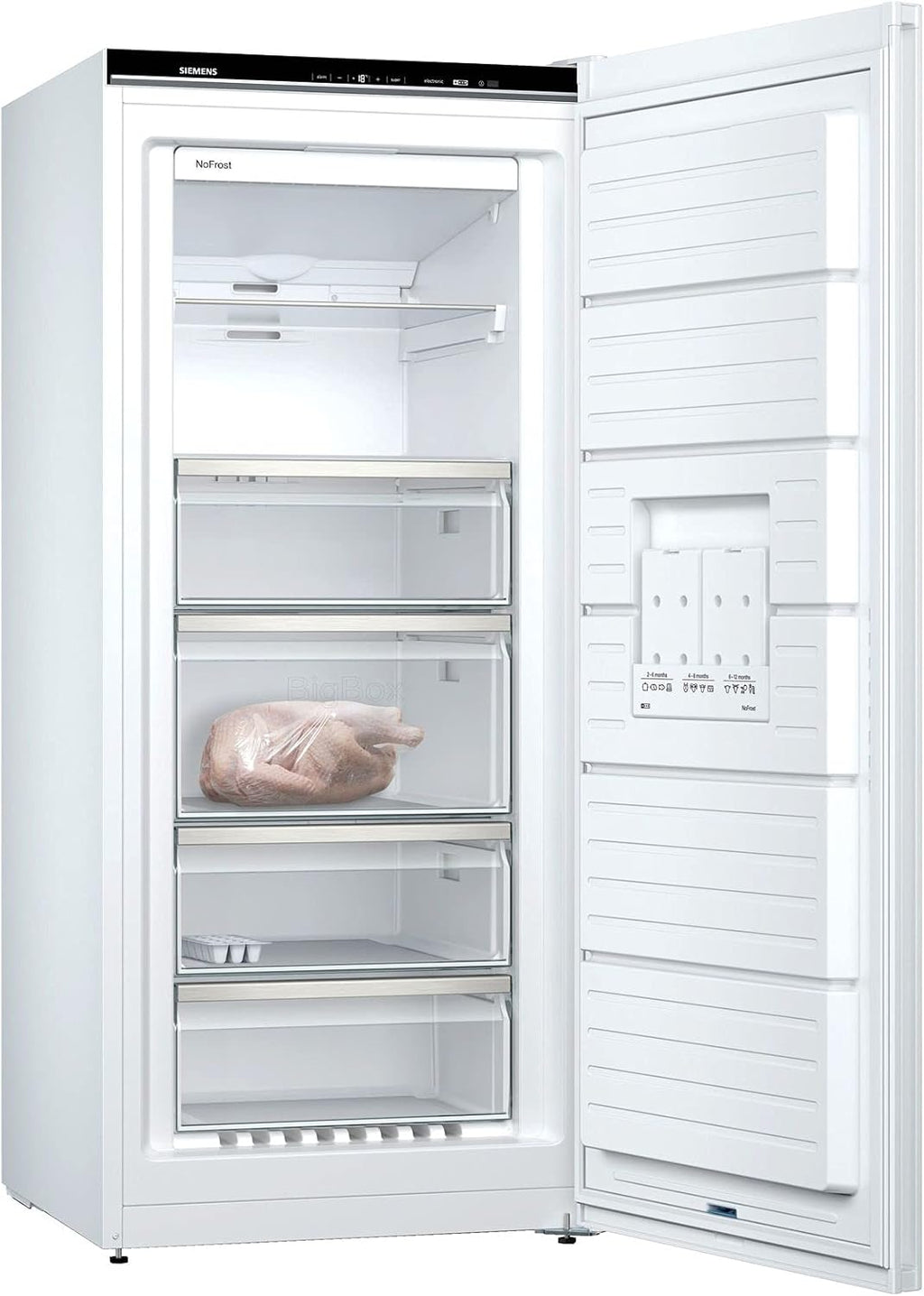 Siemens Gefrierschrank Detailansicht