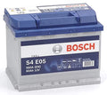 Bosch S4E05 EFB autoaccu van 60 Ah, vooraanzicht