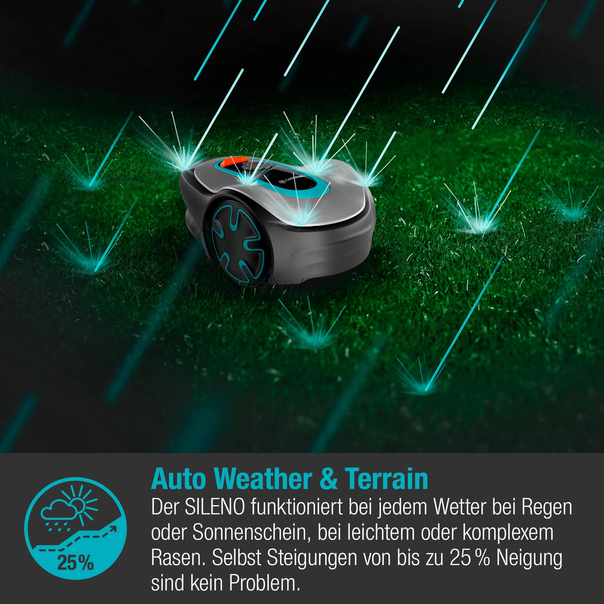 Gardena SILENO minimo robotmaaier, connectiviteit icoon