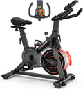 Velo d Appartement, CHAOKE Vélo d'appartement Silencieux avec Résistance Magnétique Réglable, Vélo d'exercice d'intérieur avec App et écran LCD, Pour Entra?nement Cardio, Capacité 150KG