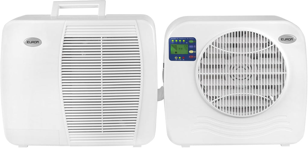 EUROM Split Climatiseur AC2401 pour caravane  camping-car  bateau  bus  camping-car  caravane  mobil-home | Climatiseur mobile avec 2400 BTU | Modèle amélioré du légendaire climatiseur AC2400