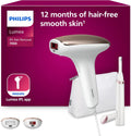 Philips Lumea série 7000, épilateur à lumière pulsée, alternative à l'épilation , avec tondeuse-stylo Satin Compact, 2 embouts pour le corps et le visage, modèle BRI921/00