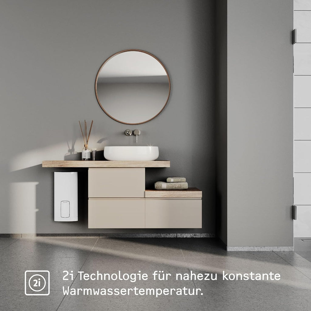 STIEBEL ELTRON Chauffe-eau électronique HDB-E 27 Tendance, température précise grace à la technologie 2i, température souhaitée réglable en interne, certifié VDE, 204210