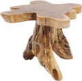 Kare Design Table d'appoint Tree, Bois Massif, Nature-Marron, Grand, Deco Intérieur, Decoration Chambre, Salon, Couloir, Maison, 40x50x50cm