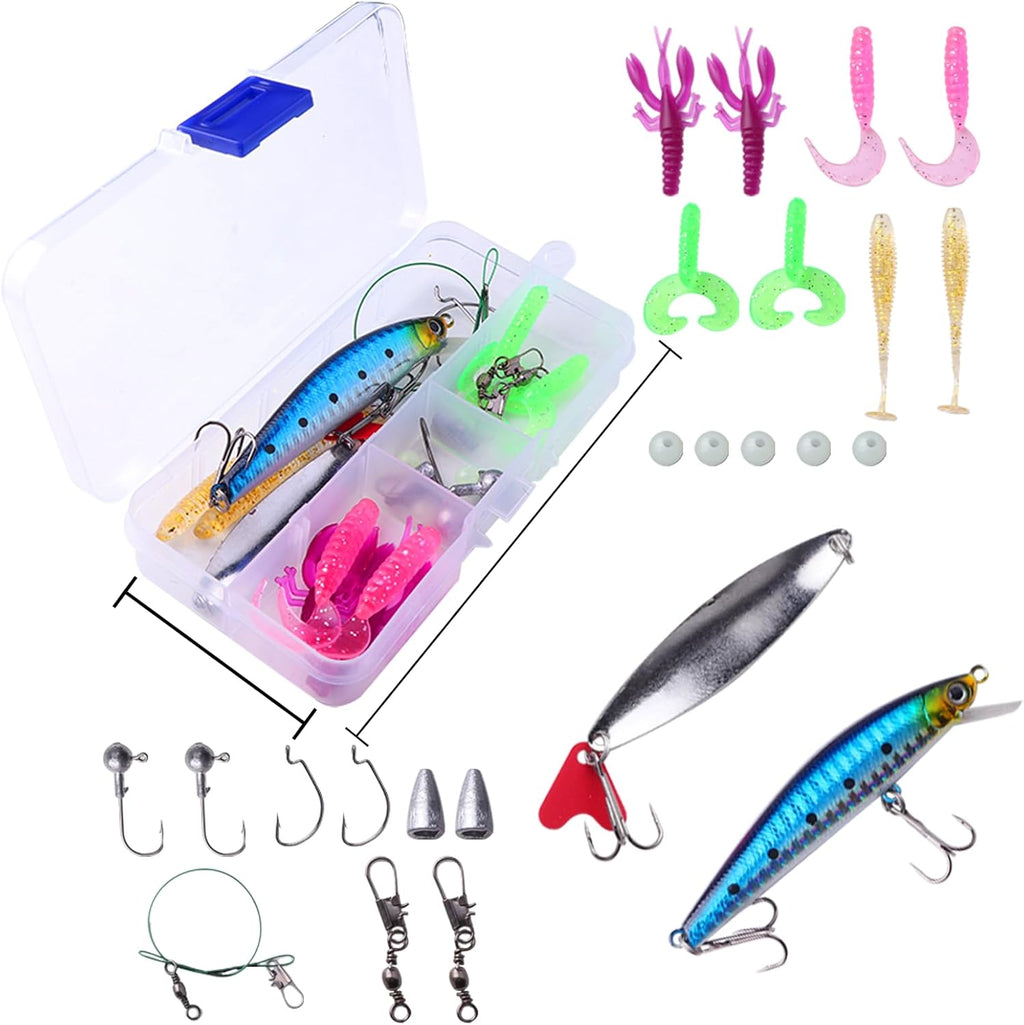 Ensemble canne à pêche et moulinet, 1,8 m, 2 pièces télescopiques en fibre de carbone, ensemble de moulinets, équipement de pêche pliable avec sac de transport pour voyage, pêche en eau douce et eau