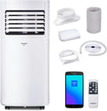 MEDION Smart Climatiseur Mobile P701 (7000 BTU  3-en-1  Refroidir  Déshumidification  Ventilation  jusqu'à 25m2  kit de joint de fenêtre  mode sommeil  contr?le Wifi  Télécommande  écran  MD 37672)