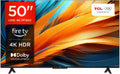 TCL 50PF650 50 Pouces 4K Ultra HD, HDR TV, Smart LED Fire TV (Dolby Vision, Dolby Atmos, DTS, HDR 10, Alexa intégré, Airplay2, Miracast)