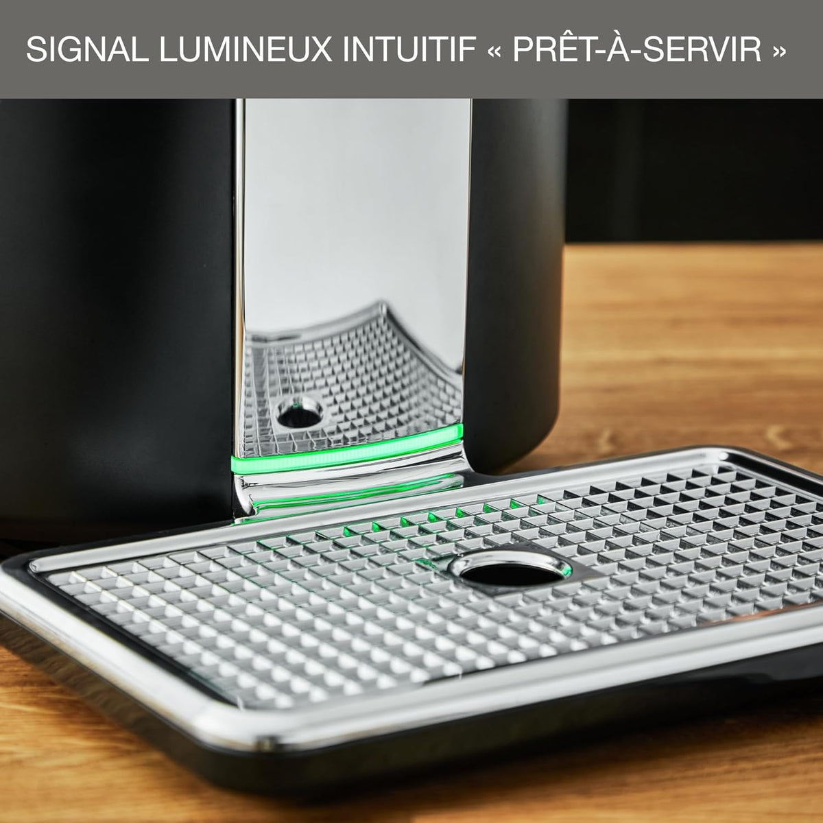 Krups Beertender Machine bière pression  F?ts de 5 L  Marques du groupe Heineken  Témoin lumineux  Température et mousse parfaites  Bière fra?che  Installation facile  Compact noire VB450E10