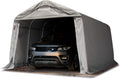TOOLPORT Tente-Garage carport 3,3 x 4,8 m d'élevage abri agricole Tente de Stockage bache PVC 800 N Armature Solide Gris