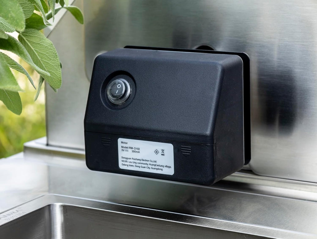 Ondis24 Cuisine d'extérieur Barbecue à gaz Réfrigérateur évier en acier inoxydable