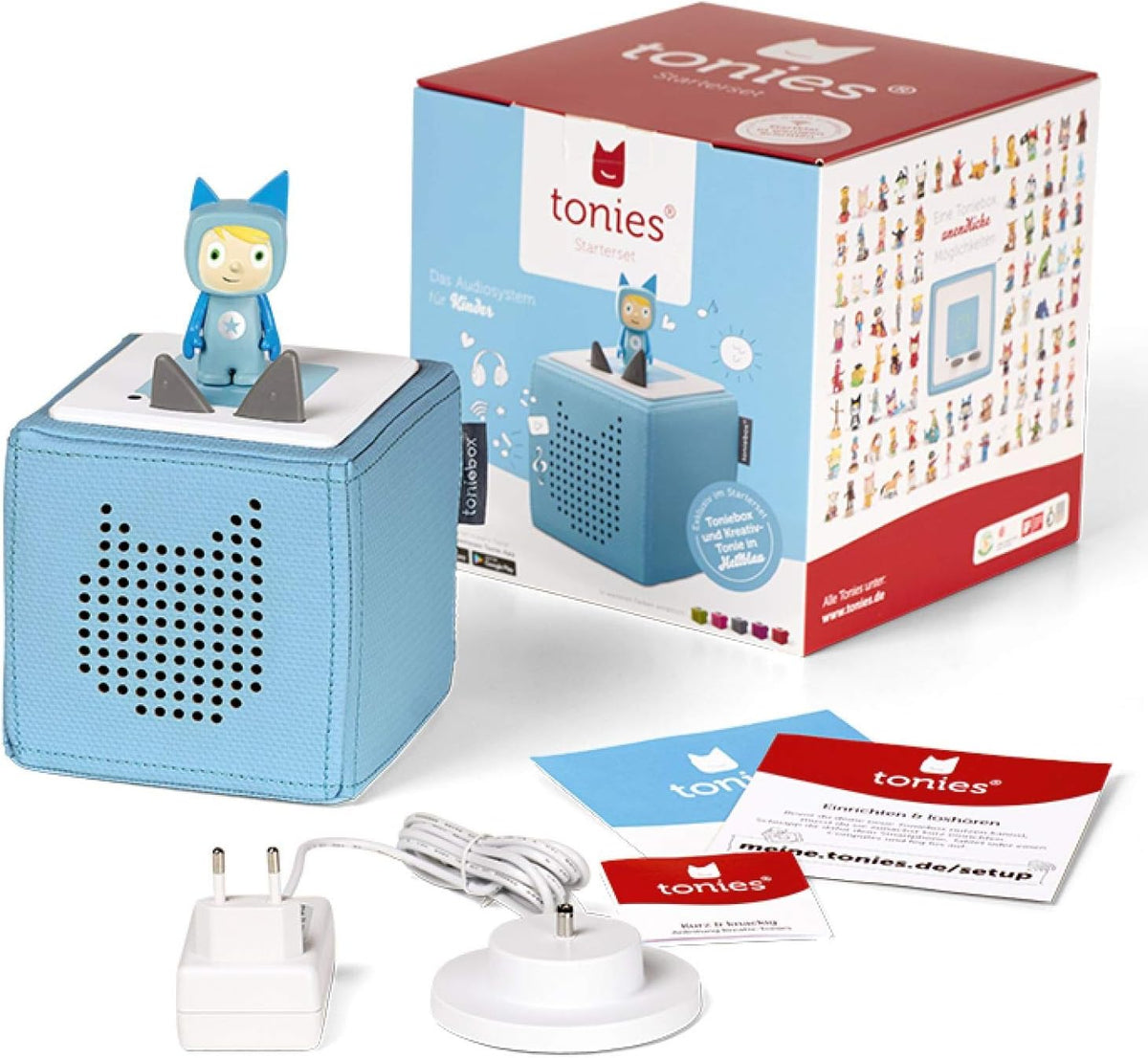Toniebox Starterset Blau Disney – Materialdetail
