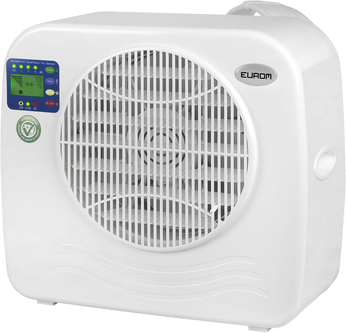 EUROM Split Climatiseur AC2401 pour caravane  camping-car  bateau  bus  camping-car  caravane  mobil-home | Climatiseur mobile avec 2400 BTU | Modèle amélioré du légendaire climatiseur AC2400