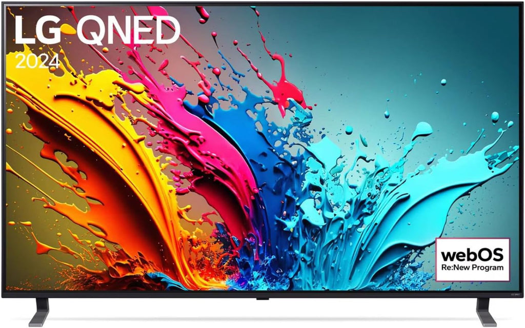 LG TV QNED 2024 | 55QNED85T | 55'' (139 cm) | QNED | Processeur α8 AI 4K | Alexa