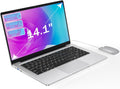 Ordinateur Portable 14 1" Pouces laptop  6 Go de RAM  128 Go de SSD  N4000 Celeron Dual-Core  Wi-Fi Bluetooth 2 4/5 0G  1366 * 768 IPS  Design sans Ventilateur  Inclus une Souris  Clavier à Membrane.
