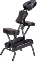 Master Massage Bedford Chaise de Massage Portable et légère avec Sac de Transport Confortable, Facile à Plier, Marron