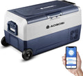 AAOBOSI Glaciere a Compression 36l, Glaciere Electrique Double Zone WiFi APP, 12 V/24 V et 100-240 V Frigo Camping, -20 ℃ à 20 ℃, pour Voiture, Camion, Bateau, Camping, Car, Caravanes,Voyageant,Maison