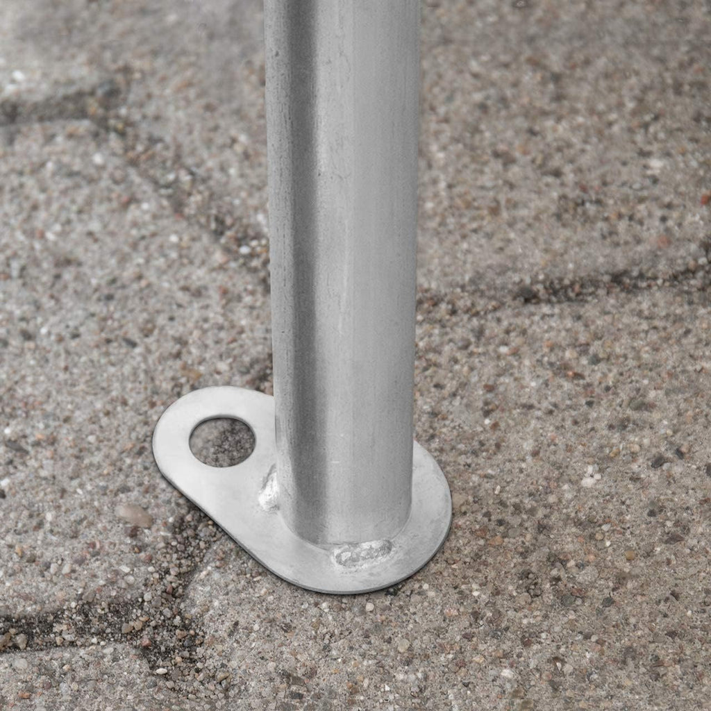TOOLPORT Tente de Stockage 4x6 m abri bache PVC 700 N imperméable Vert foncé