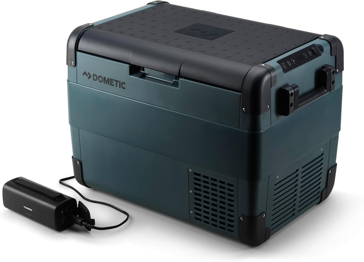 Dometic CFX2 57 - Glacière à Compression 57l - Glacière électrique Voiture, Camping - 12V/24V Allume-cigare, 100V/240V - Réfrigérateur Portable - USB